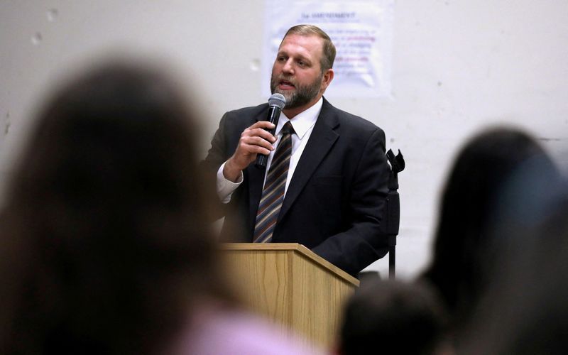 Idaho activist Ammon Bundy arrested for trespassing in child welfare dispute