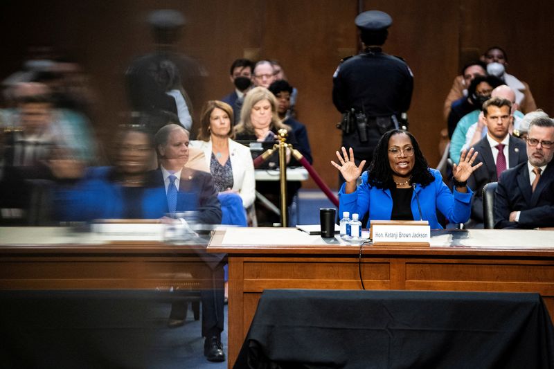 U.S. Supreme Court pick Jackson edges closer to confirmation