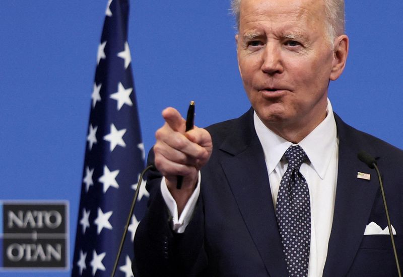 Biden says he would be lucky if Trump ran again