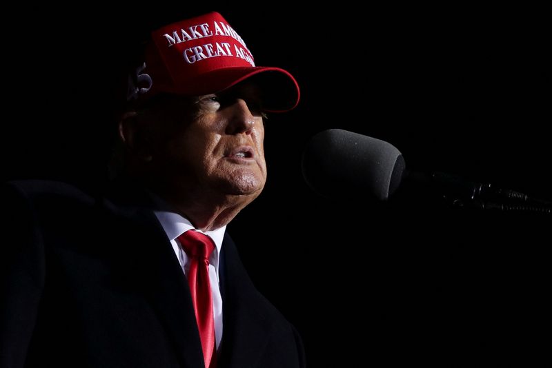 Nursing grievances over 2020, Trump returns to Georgia seeking allies