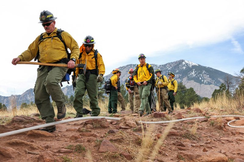 Wildfire threat puts parts of Texas, U.S. Plains on alert