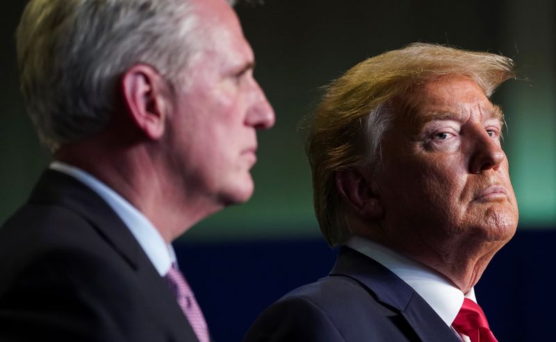 U.S. Rep McCarthy comments on leaked tape; says he never told Trump to resign