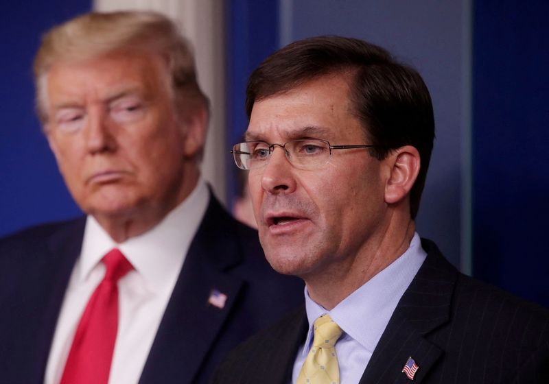 Trump's ex-defense chief says he won't back Trump in 2024
