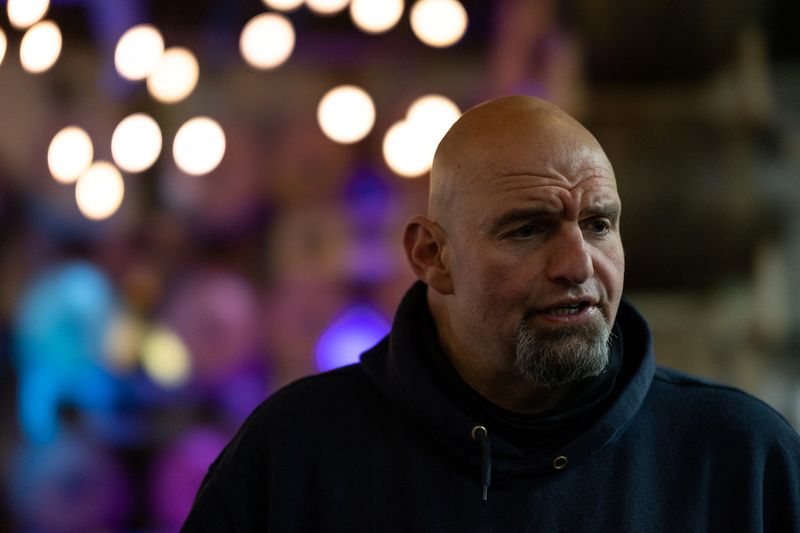 Democratic U.S. Senate hopeful Fetterman says he suffered stroke