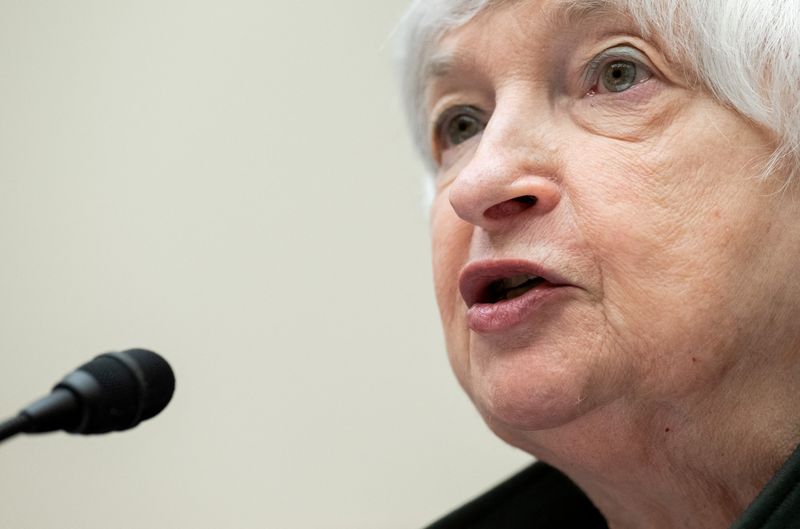 Yellen calls on U.S. allies to step up funding for Ukraine