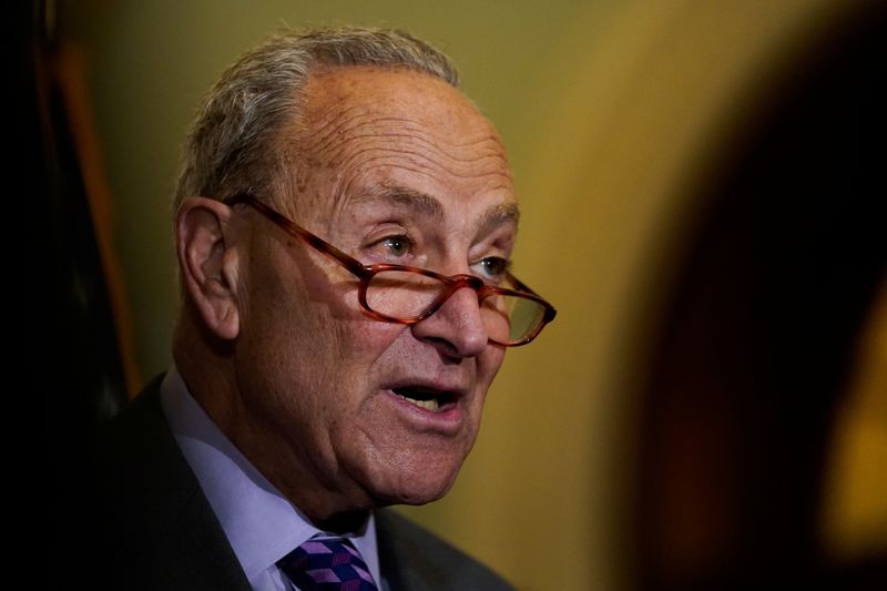 Schumer calls on Fox not to 'amplify' racist theories after New York shooting
