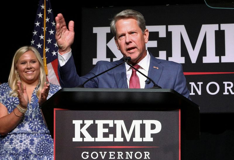 Trump rebuked in Georgia as Republicans reject his hand-picked midterm challengers