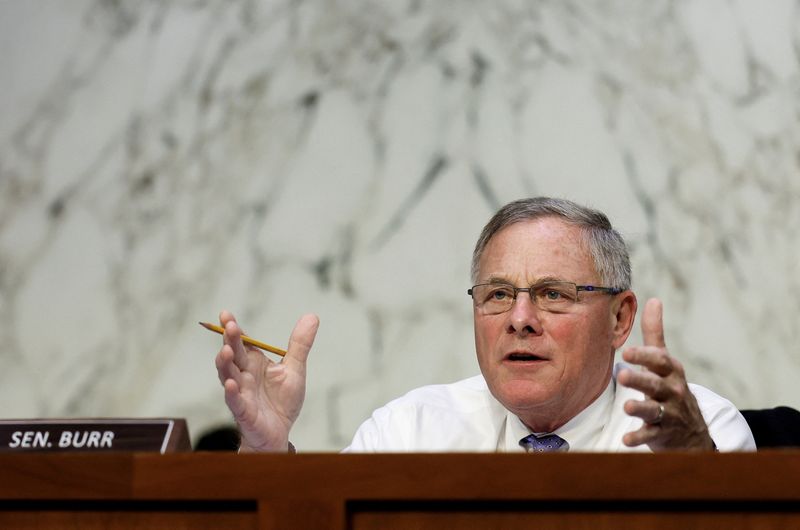 Former U.S. Senator Burr says SEC has closed probe concerning him without action