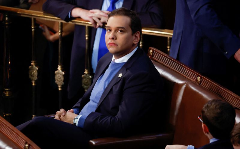 Two U.S. House Democrats file ethics complaint against Republican George Santos