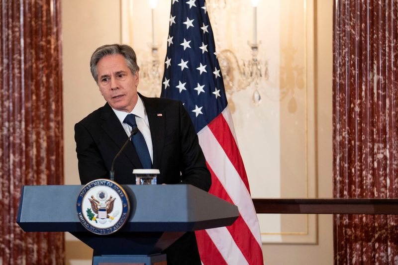 Blinken says no request so far from Brazil over events of Jan. 8