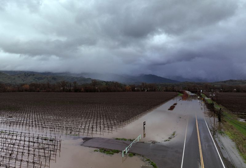 Weekend brings more rain, snow to storm-hit California