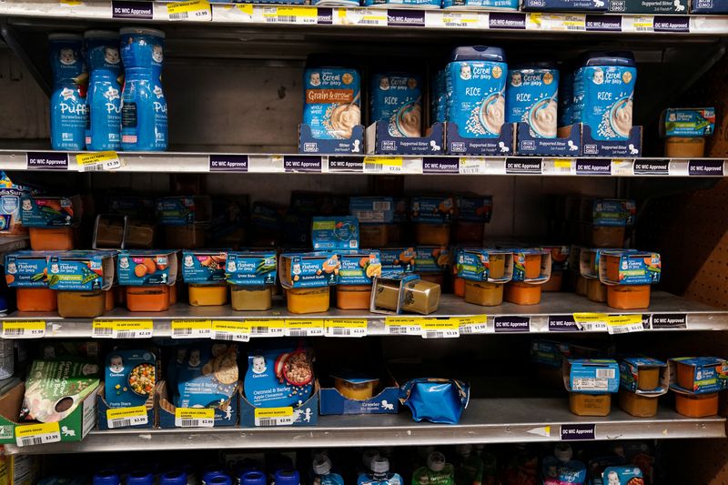 U.S. FDA proposes limits on lead in processed baby food