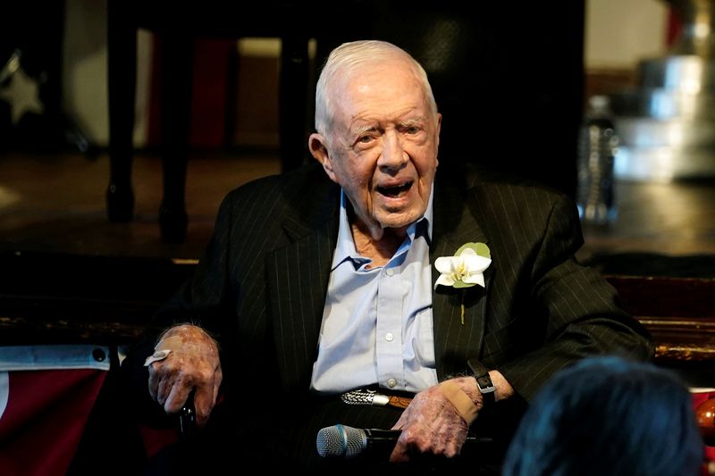 Former U.S. President Jimmy Carter to receive hospice care -statement