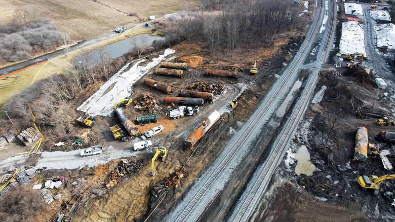 Norfolk Southern Will Pay Residents To Relocate During Toxic Train Derailment Cleanup