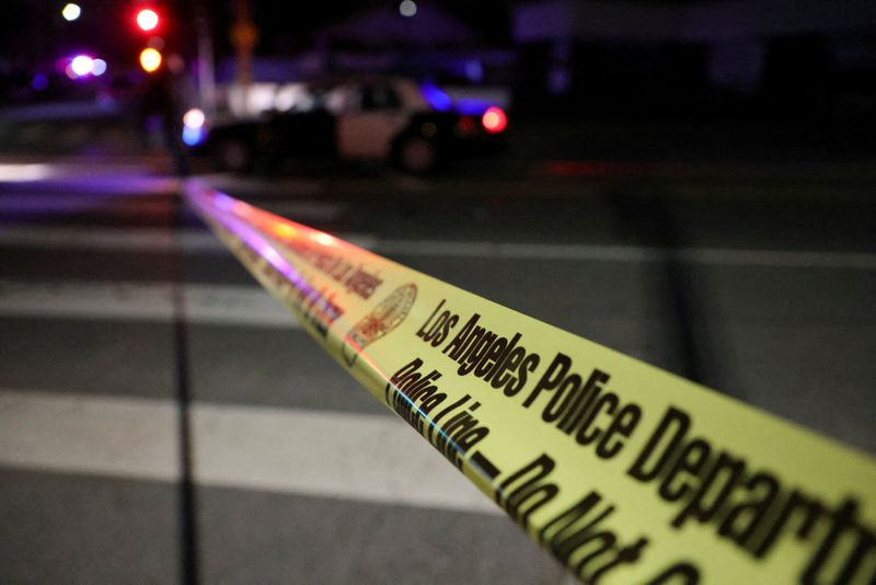 Three Los Angeles officers stable after confrontation, gunman dead