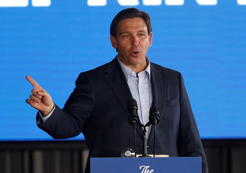 Ex-Trump official sets up 2024 fundraising group for rival DeSantis