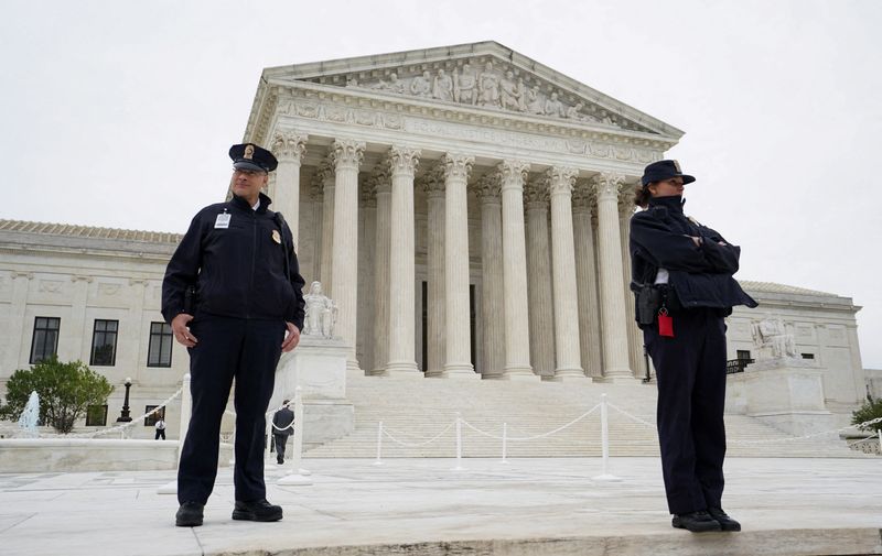 U.S. Supreme Court seeks funding boost to protect the justices