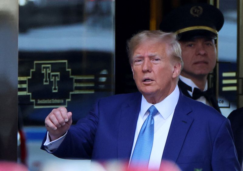 Trump responds to Biden decision to run for President in 2024