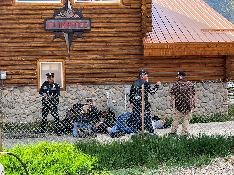 Man charged with murder after 3 dead in New Mexico biker shootout