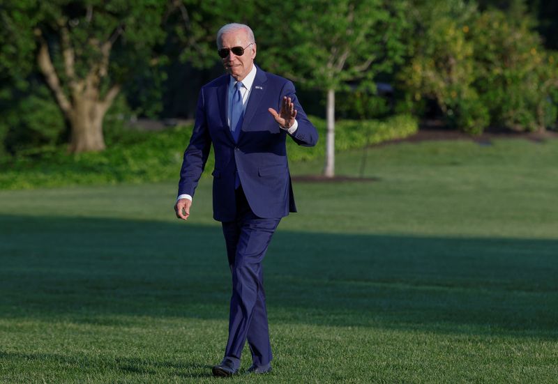 Biden trips and falls during graduation ceremony, recovers quickly