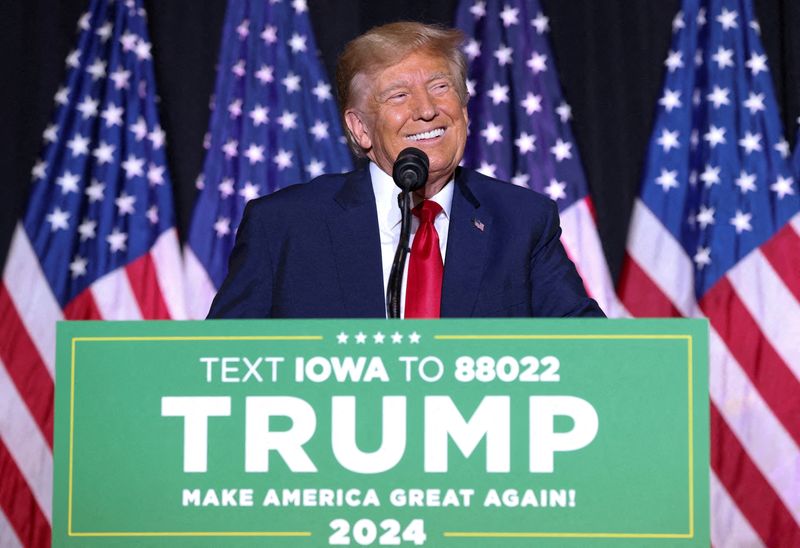 Trump has 47% support among Republicans; DeSantis at 19% - Reuters/Ipsos