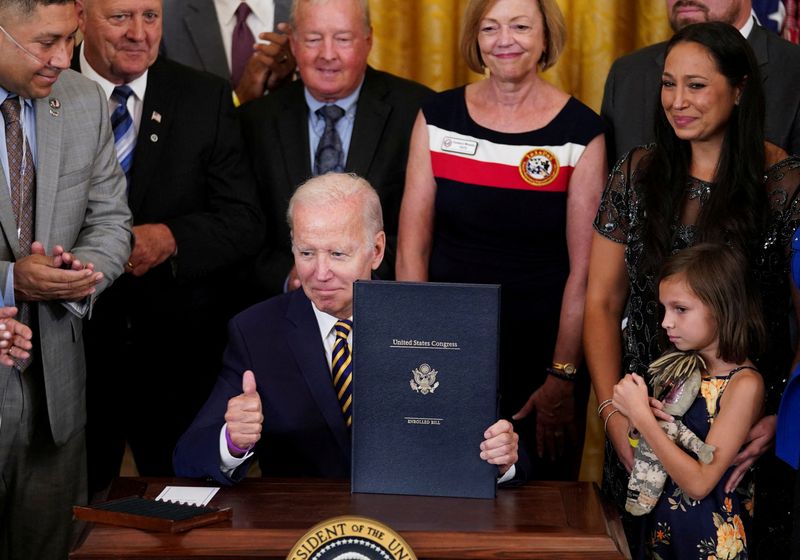 Biden marks anniversary of toxic burn pit legislation during Utah trip