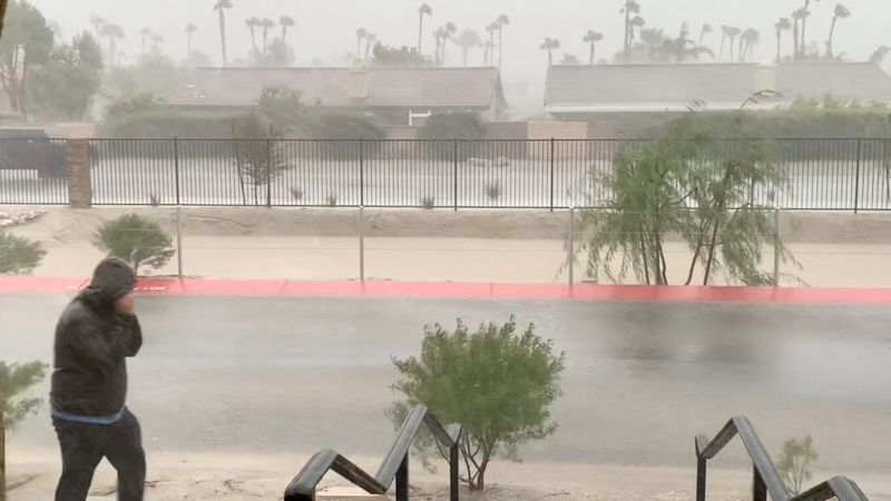 Tropical Storm Hilary unleashes flash floods in California
