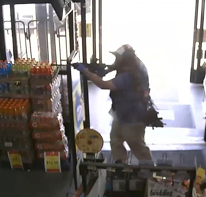 Florida gunman thwarted at Black college before store shooting