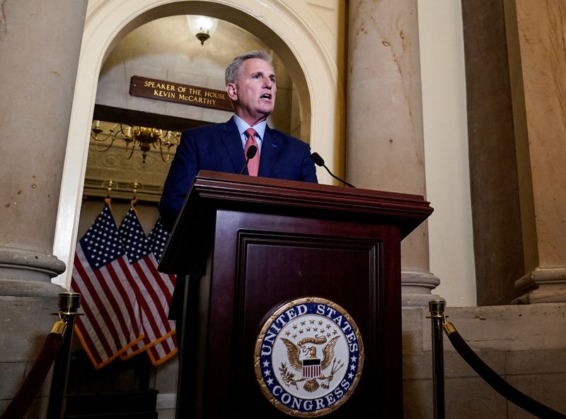 US House's McCarthy opens long-shot impeachment probe of Biden