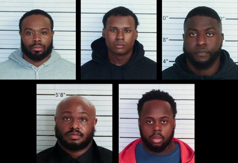 Five ex-Memphis policemen charged with civil rights violations in Tyre Nichols death