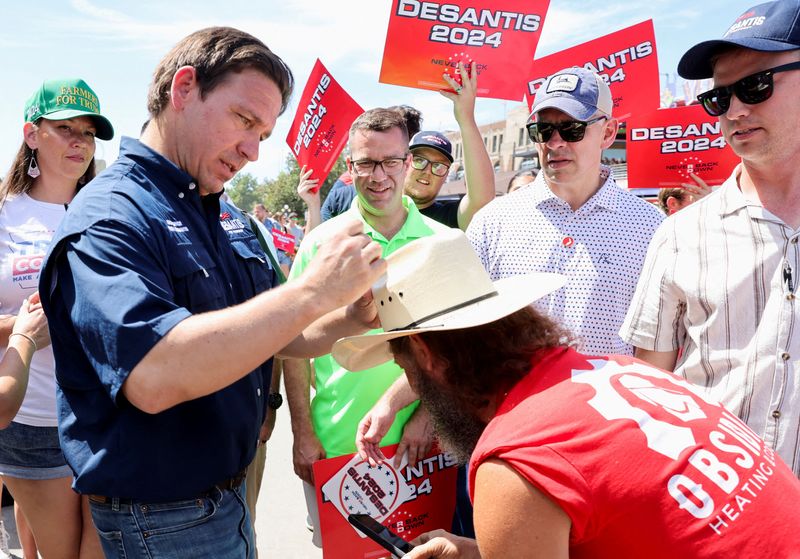 DeSantis embraces risky abortion stance to draw contrast with Trump