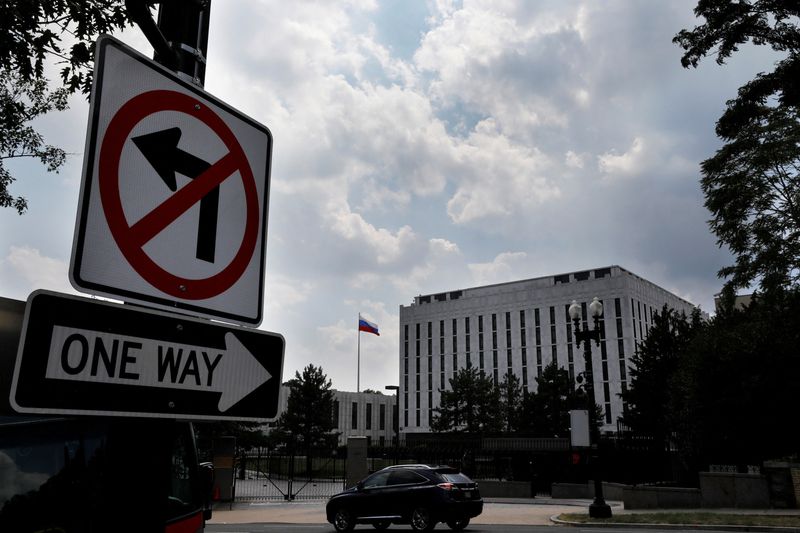 US expels two Russian embassy officials -State Dept