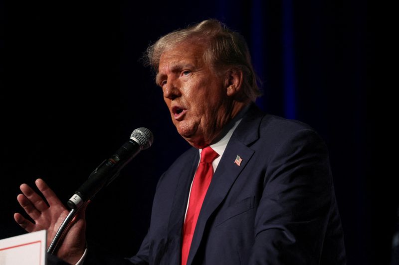 US judge bars Trump from targeting prosecutors, court staff in 2020 election case