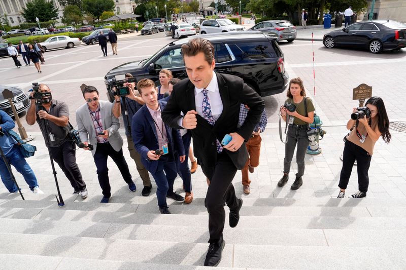 Republican US Rep. Matt Gaetz moves to oust McCarthy as speaker