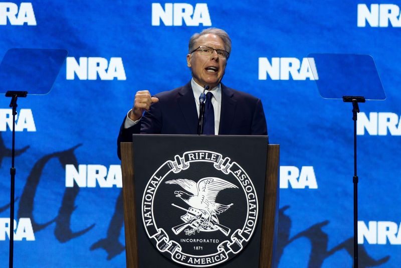 Powerful NRA chief LaPierre resigns ahead of New York graft trial