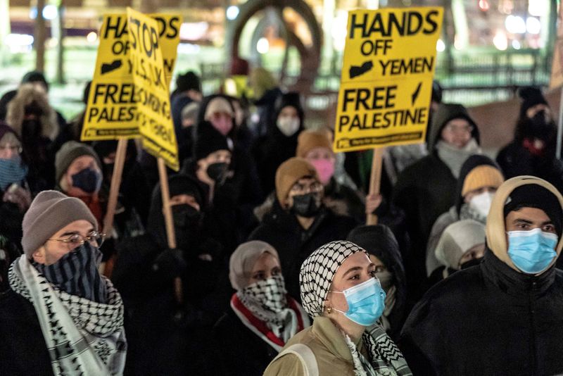 Relatives recount Gaza deaths as protesters in Washington demand ceasefire