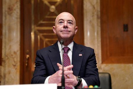 US House impeachment of Biden border chief in jeopardy, voting continues
