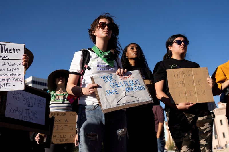 Abortion, border dominate US Senate race in battleground Arizona
