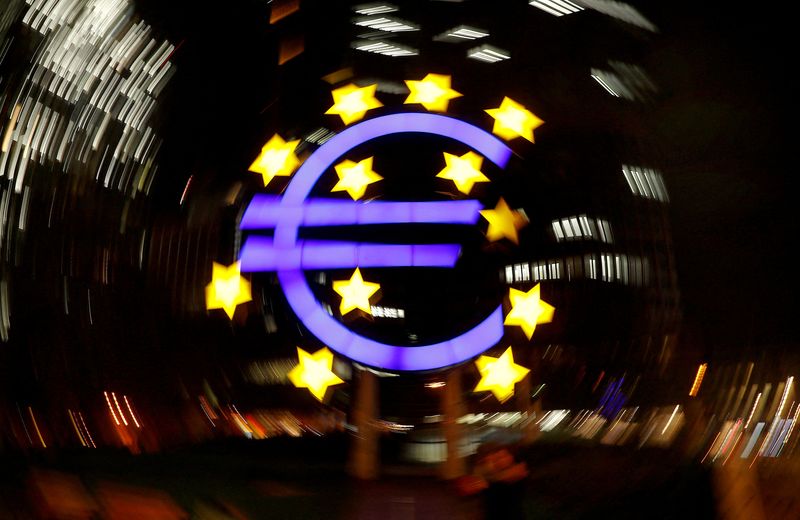 Euro zone's current account surplus rose last year