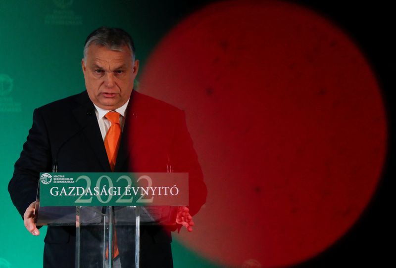 Hungary's Orban says he hopes inflation will dip below 6% by year-end