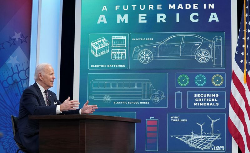 Biden voices support for new U.S. mines, if they don't repeat past sins