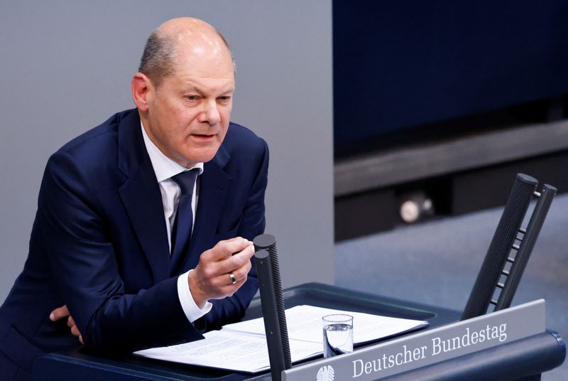 Germany's Scholz says goal to reduce inflation with 2023 debt brake