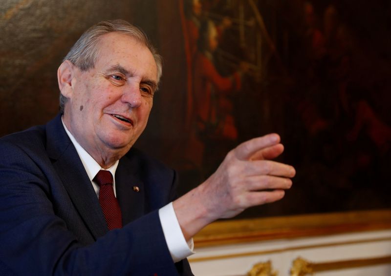 Czech president believes new central bank chief will stabilise rates