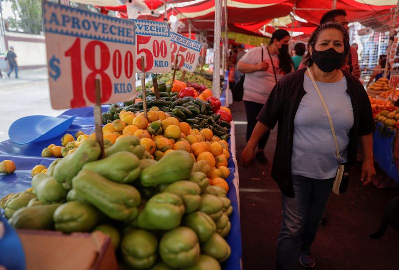 Mexico's inflation higher than expected in early July