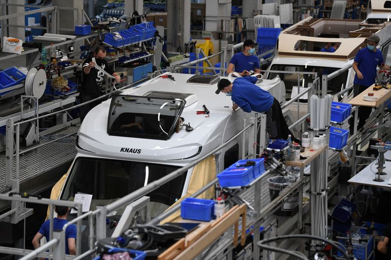 German industrial orders slump less than expected