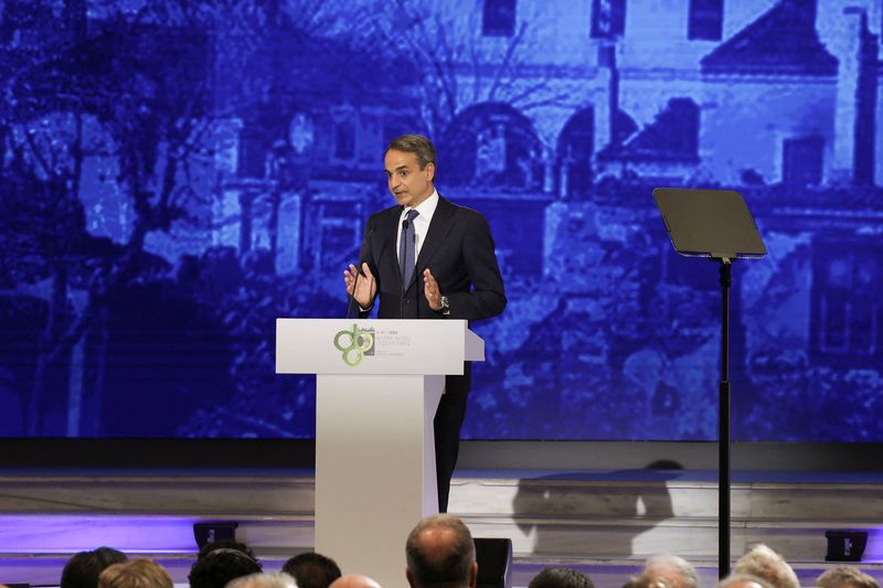 Greek PM says pensions to rise for first time in more than a decade