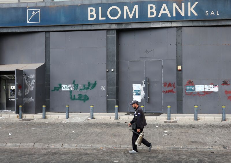 Lebanon's banks to reopen on Monday