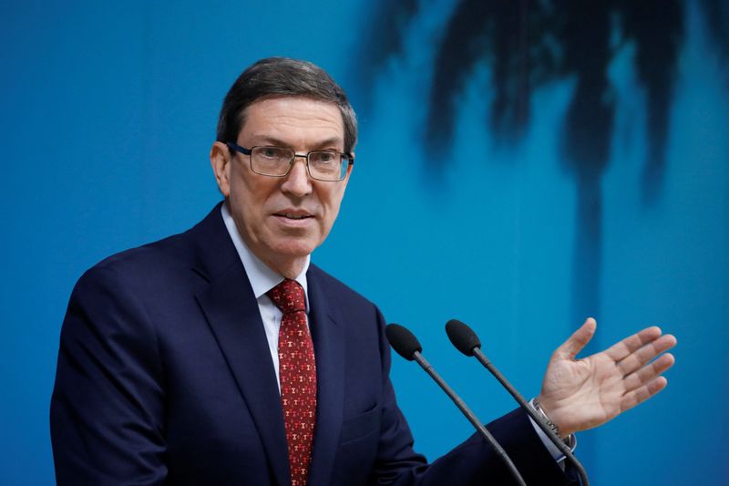 Cuba calls U.S. trade embargo a 'hurricane' that never ends