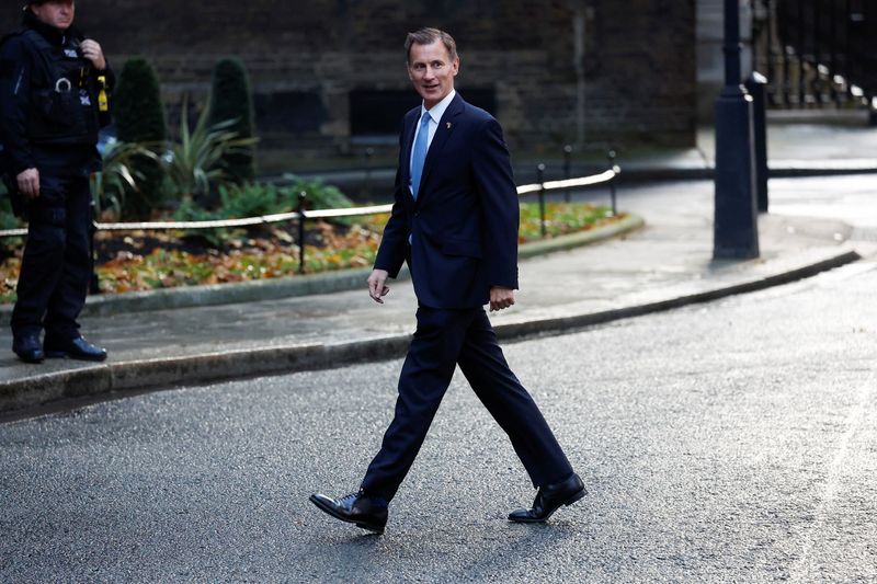 Analysis: UK's Hunt faces triple threat from debt, recession and Conservative rebels