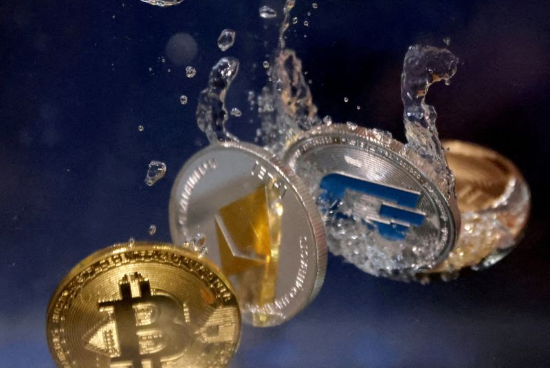 Grayscale Bitcoin Trust falls as cryptocurrencies slide again